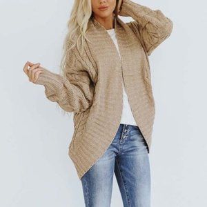 Hendricks Open Cardigan